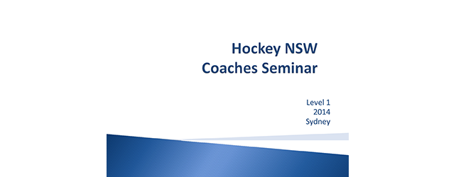 Level 1 Coaching Powerpoint